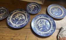 Old willow plates for sale  STOCKPORT