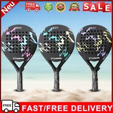 Tennis Racket Carbon Fiber Beach Racket Anti-slip Handle Stability for Women Men comprar usado  Enviando para Brazil