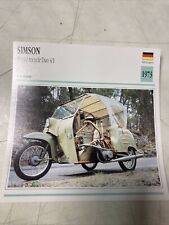 Simson tricycle duo d'occasion  Decize