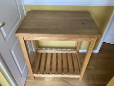 Wooden kitchen island for sale  LOUGHBOROUGH