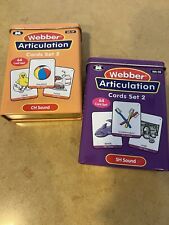Webber articulation cards for sale  Irvine