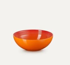 LE CREUSET FLAMING VULCANO LARANJA 2,2L TIGELA DE SERVIR 2 3/8 qt comprar usado  Enviando para Brazil