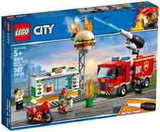 LEGO - CITY - 60214 - L'INTERVENTION DES POMPIERS AU RESTAURANT DE HAMBURGER, używany na sprzedaż  Wysyłka do Poland