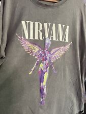 Nirvana shirt large for sale  NOTTINGHAM