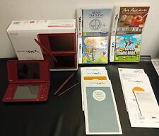 Nintendo burgundy handheld for sale  KIDDERMINSTER