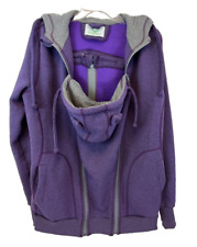 Froggy Style Size M Baby Wearing Hoodie Kangaroo Style Jacket Purple for sale  Shipping to South Africa