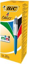 Bic Mini Penna a sfera 4 Colori - Conf.12 pz usato  Ciampino