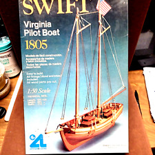 SWIFT BOAT Sailboat VIRGINIA PILOT MODEL  1/50 WOOD 1982 KIT Artesania LATINA for sale  Shipping to South Africa