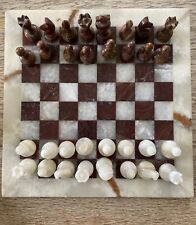 Marble onyx chess for sale  North Easton