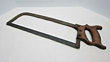 Vintage Meat Saw - Wood Handle for sale  Shipping to South Africa