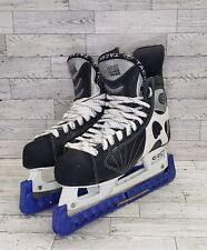Botas de patines de hockey sobre hielo CCM 652 Super Tacks talla US 8 EU 42 Pro Lite 3 soportes segunda mano  Embacar hacia Argentina