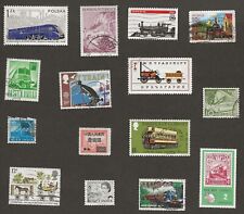 Train stamps thematics for sale  LEICESTER