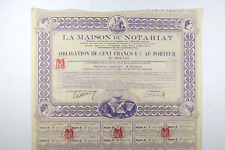 Maison notariat obligation d'occasion  Paris XV