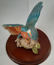 Kingfisher figurine wooden for sale  ELY