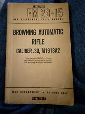 Restricted wwii manual for sale  Albion