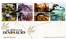 ESTAMPILLAS DE DINOSAURIO 2024 GB CUBIERTA DE PRIMER DÍA COSTA JURÁSICA *BONITA* FDC 12.3.24 segunda mano  Embacar hacia Argentina