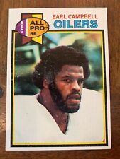 1979 Topps Football Earl Campbell Houston Oilers Rookie Card RC #390  for sale  Cutten