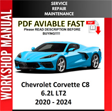 Chevrolet Corvette C8 2020 2021 2022 2023 2024 servicio manual taller de reparación segunda mano  Embacar hacia Mexico