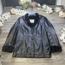 Faux leather coat for sale  Webster