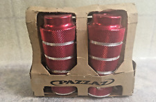 Pazzaz Over Size BMX 10mm Foot stunt pegs (Pair) Mid school NOS red for sale  Shipping to South Africa