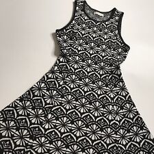 Abercrombie Fitch Fit & Flare Tanque Vestido Tamanho Pequeno Saia Skater Circle comprar usado  Enviando para Brazil