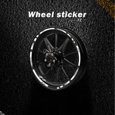 Motorcycle Wheel Hub Decals Reflective Stickers Outer Rim for YAMAHA FZ1 FZ6 FZ8 for sale  Shipping to South Africa