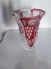 Vase cristal vintage d'occasion  Sarrebourg