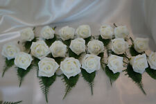 Ivory wedding buttonholes for sale  MANCHESTER
