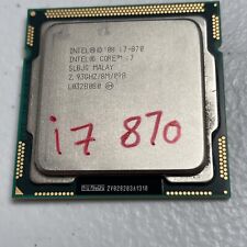 Desktop Intel CPU Core i7-870 SLBJG 2.93GHz (Turbo 3.60GHz) 8M 4-Core LGA-1156 comprar usado  Enviando para Brazil