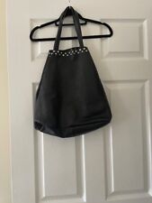 Zara black leather for sale  LONDON