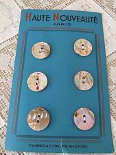 Plaque boutons anciens d'occasion  Chamalières