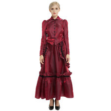 Vestido de baile feminino gótico vitoriano vampiro steampunk era industrial 5 cores comprar usado  Enviando para Brazil