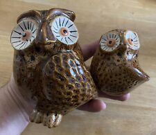 Pottery shed owls for sale  ELY