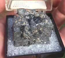 Used, Sphalerite On Galena Mineral Specimen From Pitcher, Oklahoma Old Find for sale  Shipping to South Africa