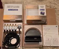 Official Sony PSP Go Docking Station Cradle  + Official Sony Component Cables, used for sale  Shipping to South Africa