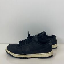 Zapatos de lona negros Nike Dunk bajos para hombre talla 9,5, usado segunda mano  Embacar hacia Argentina