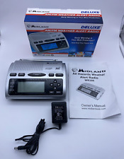 MIDLAND WR300 DELUXE AM/FM RADIO ALERTA METEOROLÓGICA Reloj despertador PELIGRO NOAA Emergencia segunda mano  Embacar hacia Argentina