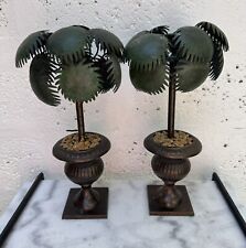 Pair bronze palm for sale  West Palm Beach