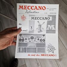 Meccano information 1962 d'occasion  Lyon IV