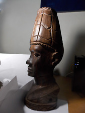 ebony carving african bust for sale  Melbourne