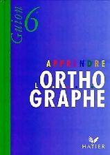 3894862 apprendre orthographe d'occasion  France