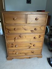 Pine chest drawers for sale  MONMOUTH