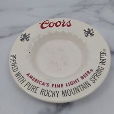 Coors ceramic ashtrays for sale  Shipping to Ireland