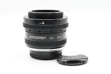 Lensbaby Sol 45 45mm f3.5 para Fuji X #546 comprar usado  Enviando para Brazil
