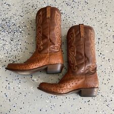 Lucchese men cognac for sale  Olathe