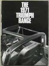 Triumph 1971 car for sale  LEICESTER