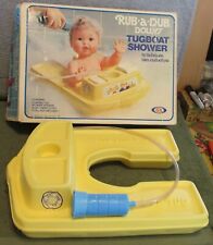1975 Ideal Rub-A-Dub Dolly's "Tugboat Shower" In Box~No Washcloth Or Soap~LOOK for sale  Shipping to South Africa