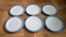 denby colonial blue plates for sale  SHEFFIELD
