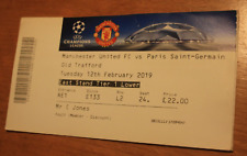 Ticket manchester utd d'occasion  Jujurieux