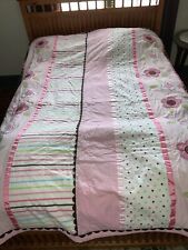 Pink floral polka for sale  West Springfield